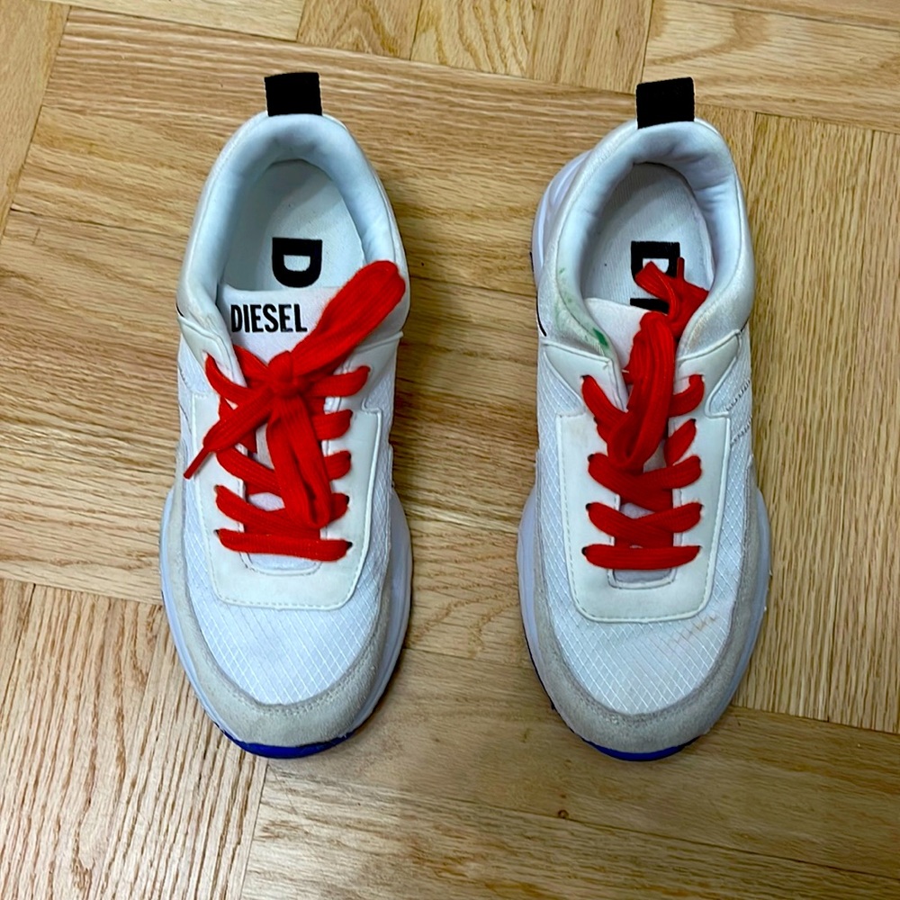 COPY - Diesel women’s/unisex white Sneakers